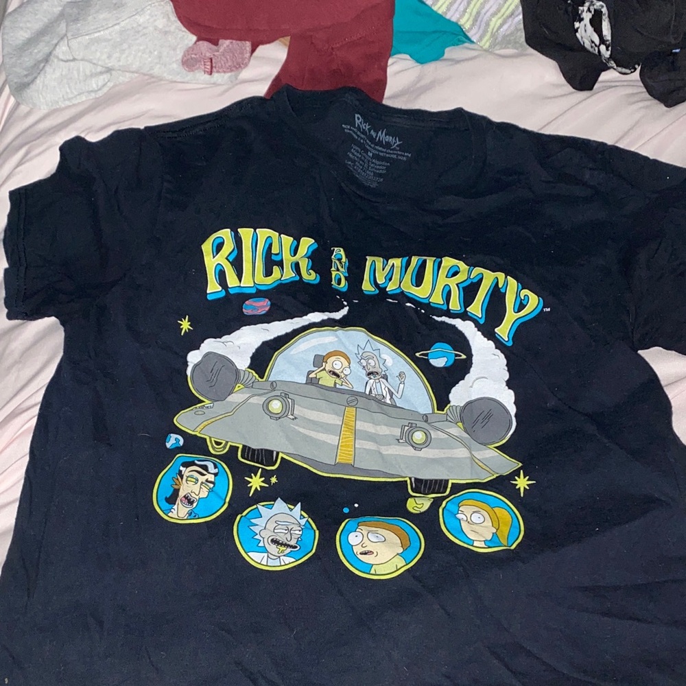 Womens Spaceship Tee - Black